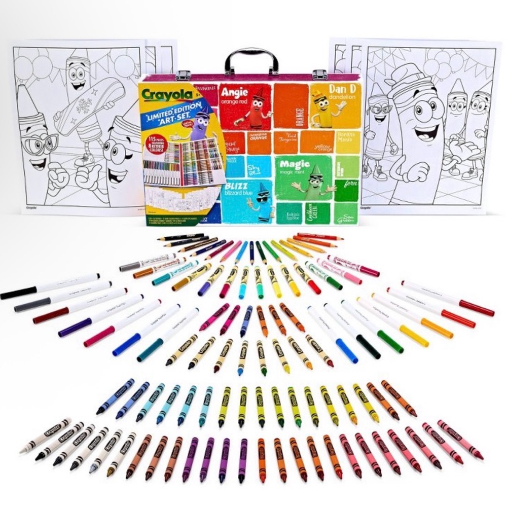 Crayola Creative Art Set - Vibrant Colors